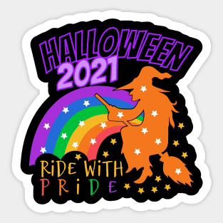 LGBTQ Halloween Pride Sticker